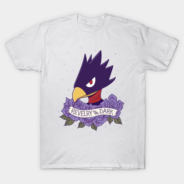 Tokoyami Revelry in the Dark Tattoo T-Shirt by iamlunasol